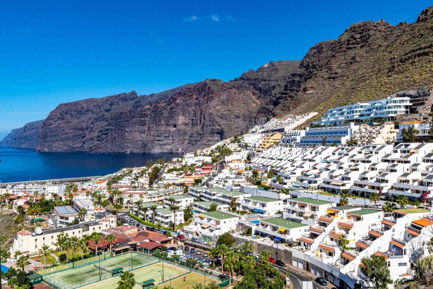 3B Ocean And Mountain View By Dream Homes Tenerife Puerto de Santiago  Buitenkant foto