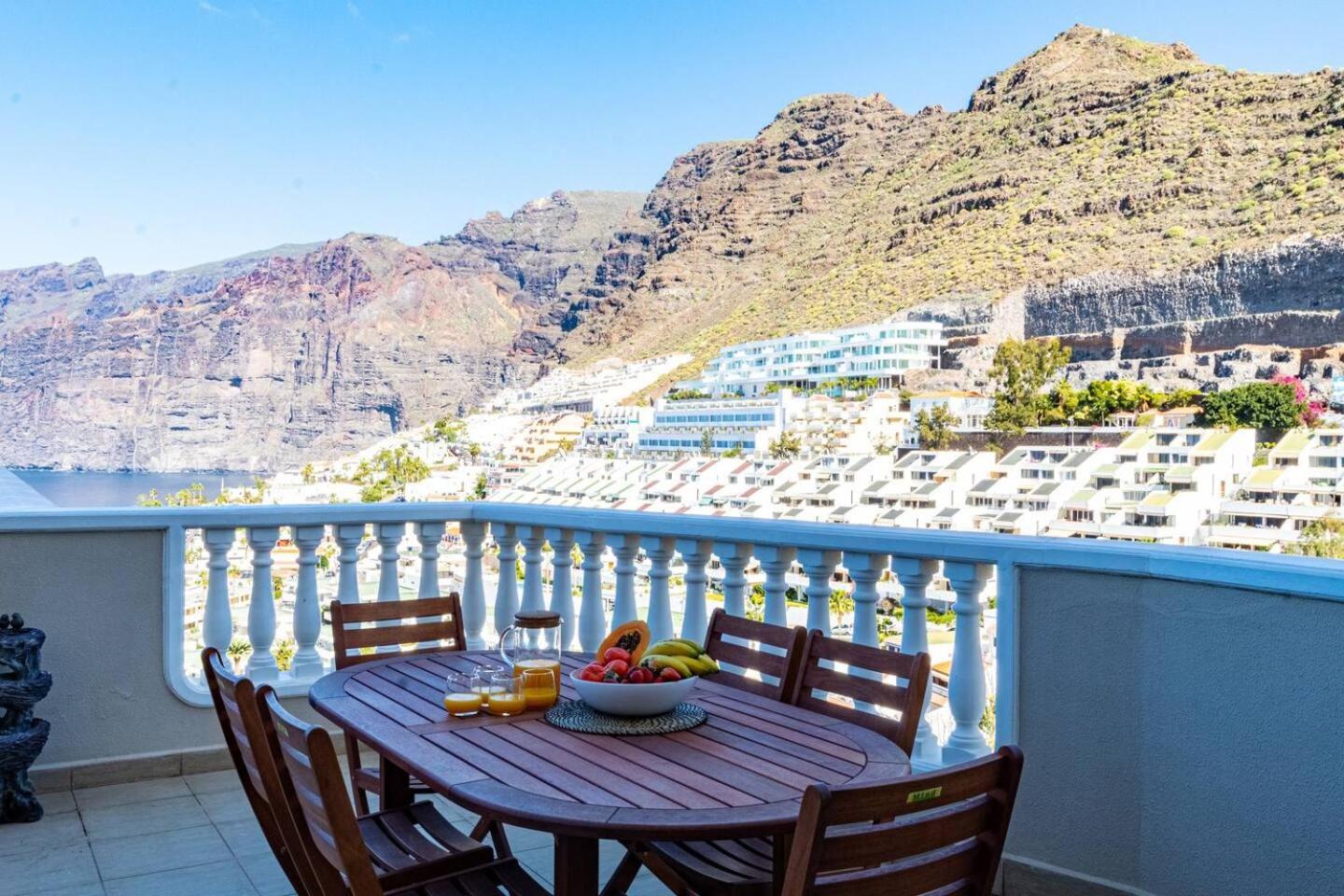 3B Ocean And Mountain View By Dream Homes Tenerife Puerto de Santiago  Buitenkant foto